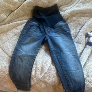 1822 capri size 29 maternity jeans